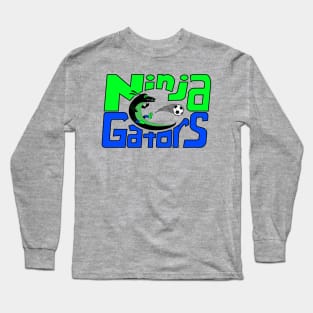 Ninja Gators Team - Color Long Sleeve T-Shirt